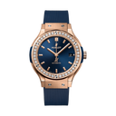 Classic Fusion King Gold Blue Diamonds