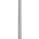 Bracelet multichaîne or blanc 750/1000e