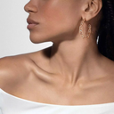 Move Link hoop earrings medium