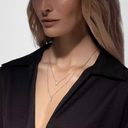 Collier 2 rangs My Twin 0,40ct x2