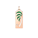 Palm tree riviera pendant