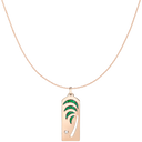 Palm tree riviera pendant