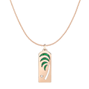 Palm tree riviera pendant