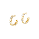 D-Vibes mini hoop earrings