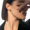 D-Vibes mini hoop earrings