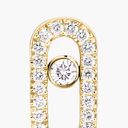 Move Uno single pavé stud earring