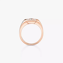Move Joaillerie pavé signet ring