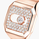 Bague chevalière Move Joaillerie pavée