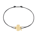 Bracelet Sur Cordon Trèfle