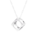 Pendentif Sur Chaîne Le Pavé Grand Modèle