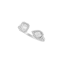 Bague toi & moi My Twin 0,15ct x2