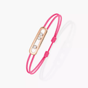 Bracelet cordon Messika Care(s) rose