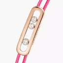 Bracelet cordon Messika Care(s) rose