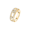 Bague Move Classique pavée, grand modèle