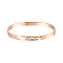 Move Noa Bangle SM Pink Gold Diamond Bracelet