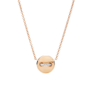 Collier Réversible Pom Pom Dot Avec Pendentif