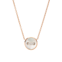 Pom Pom Dot Necklace With Pendant