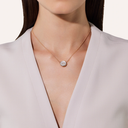 Pom Pom Dot Necklace With Pendant
