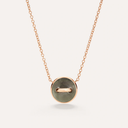 Pom Pom Dot Necklace With Pendant