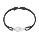 Bracelet Sur Cordon Menottes Dinh Van Petit Modèle