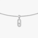 Collier choker pampille pavé Move Uno