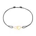 Double Cœurs R9 Cord Bracelet