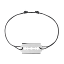 Bracelet Sur Cordon Lame De Rasoir Pm