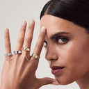 Bague Double Argent Dinh Van X Rabanne