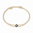 Bracelet Sur Cordon Le Cube Diamant