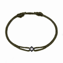 Bracelet Sur Cordon Le Cube Diamant